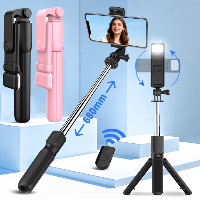 Auto Tracking Tripod - Wireless Selfie Stick Foldable Tripod Stand