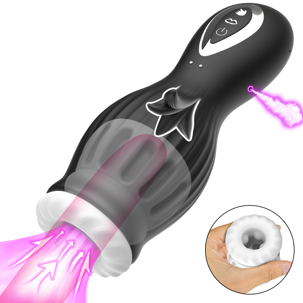 Electronics Gadgets For Women - Automatic Sucking Tongue Licking Male Masturbators