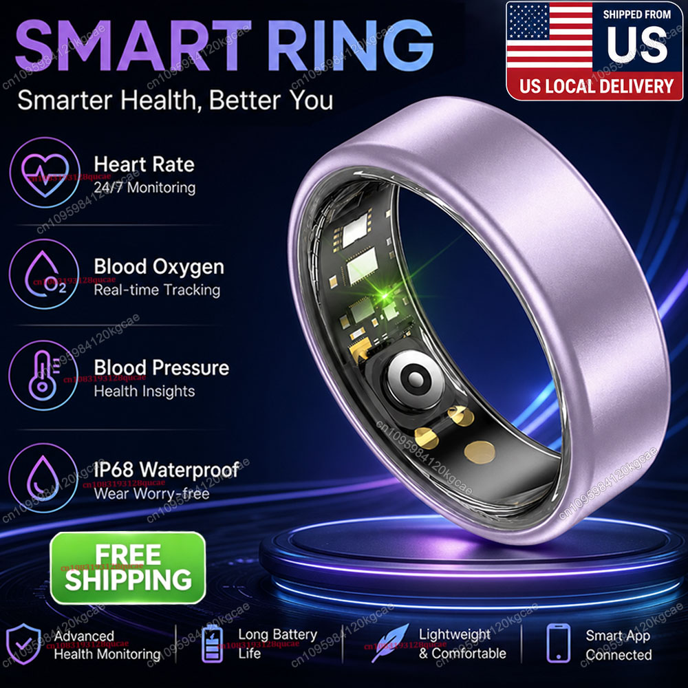 Smart Ring Health - Smart Ring Heart Rate Blood Oxygen