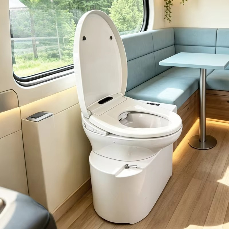 Electronics & Gadgets Icon - Eco‑Friendly RV Smart Electronic Toilet, Compact