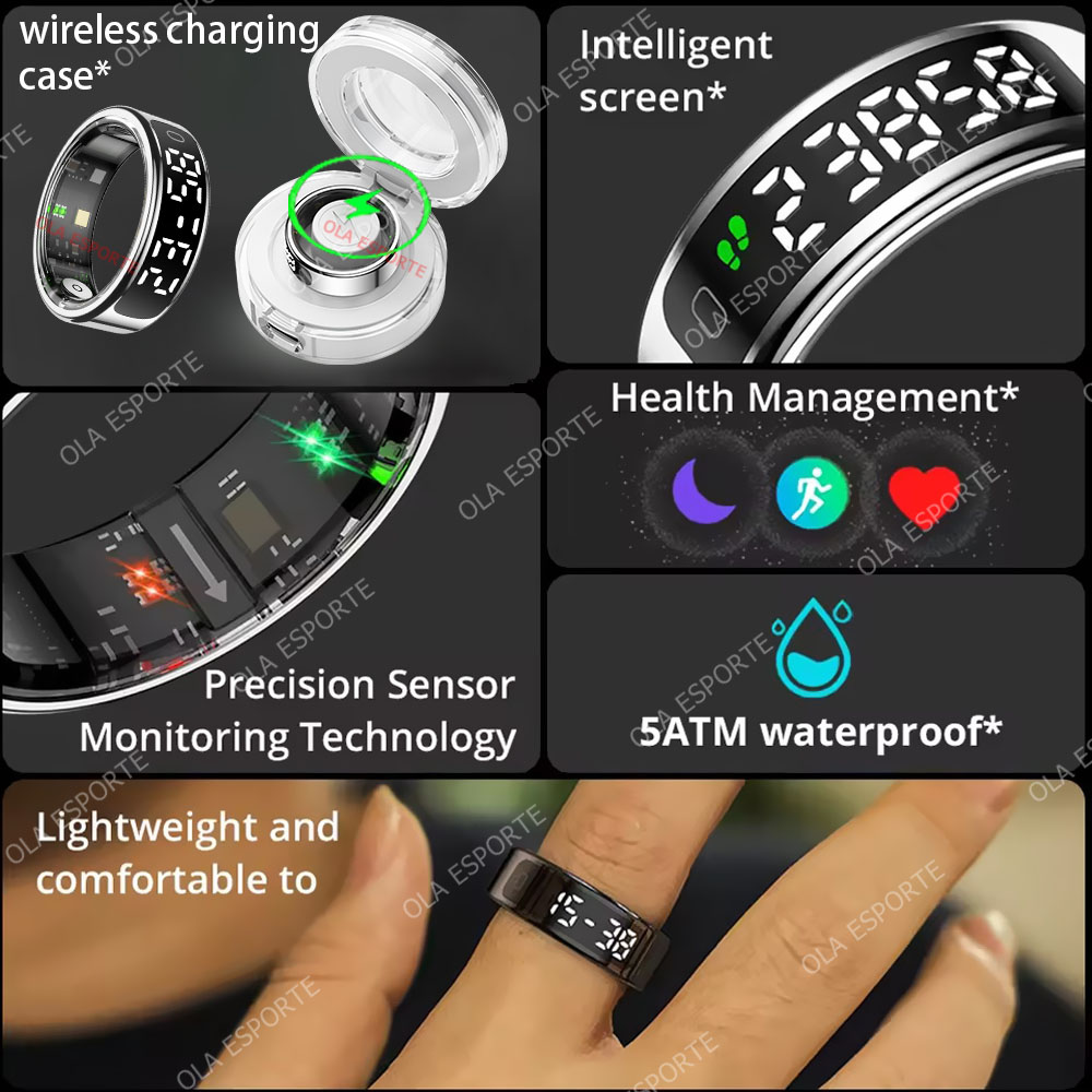 R13 Smart Ring with Display Sc - Smart Ring Health recension och pris