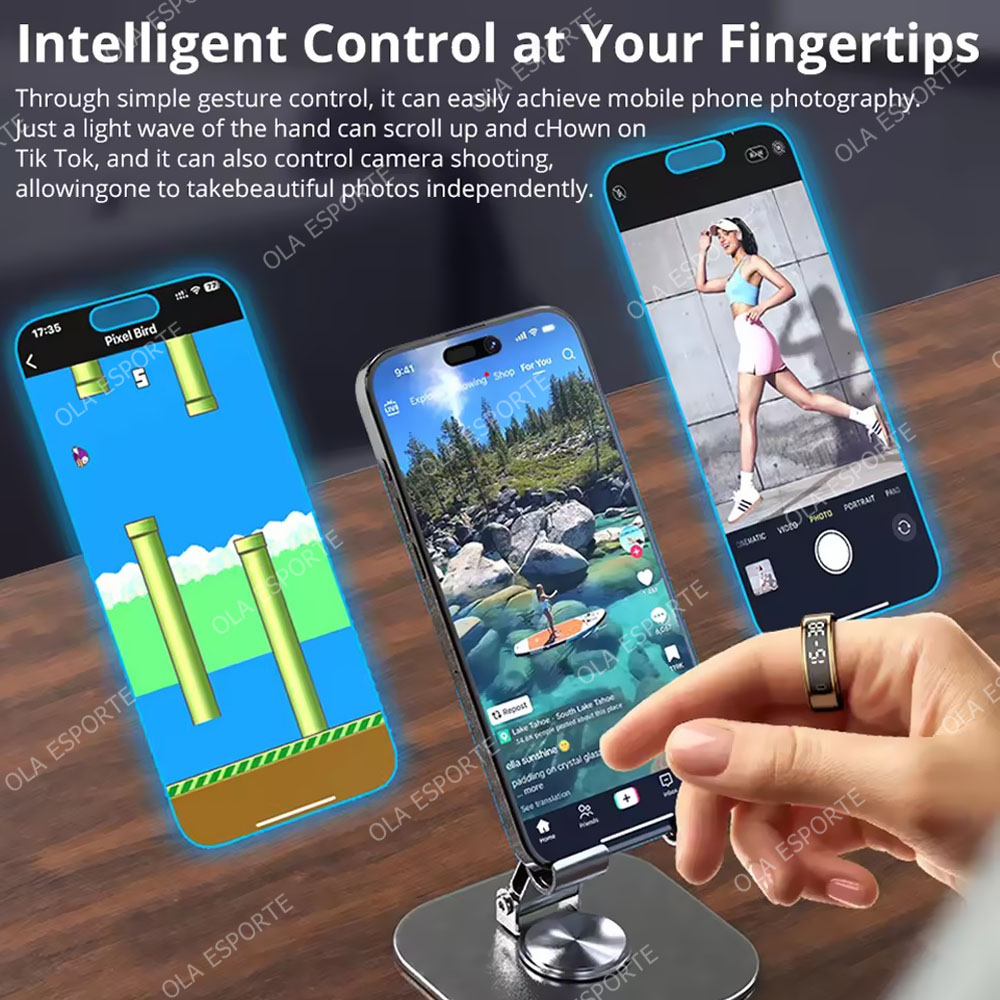 R13 Smart Ring with Display Sc - Smart Ring Health recension och pris