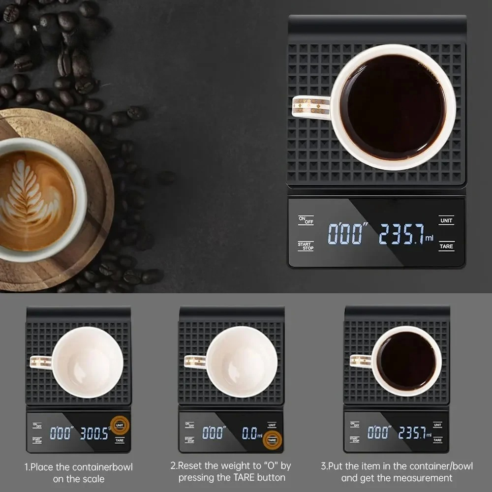 Smart Coffee Electronic Scale  - Kitchen Electronics Gadgets recension och pris