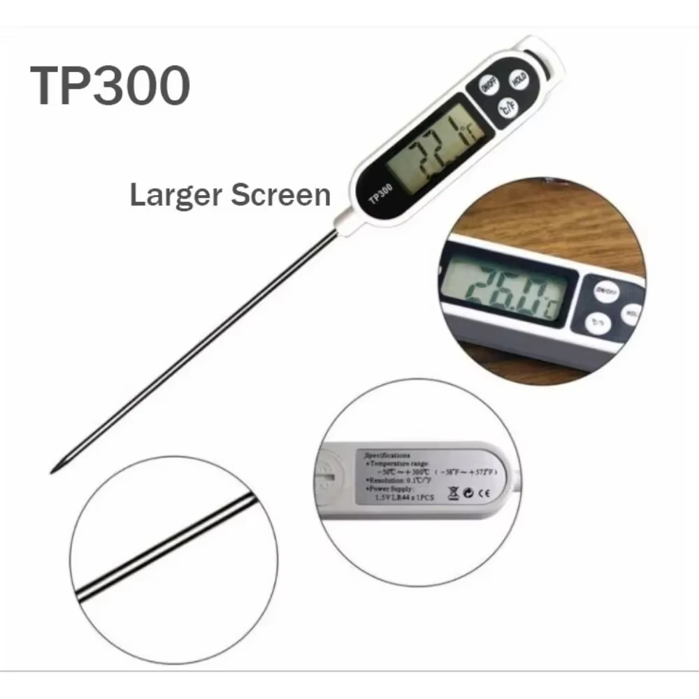 Food Thermometer TP300 Digital - Kitchen Electronics Gadgets recension och pris