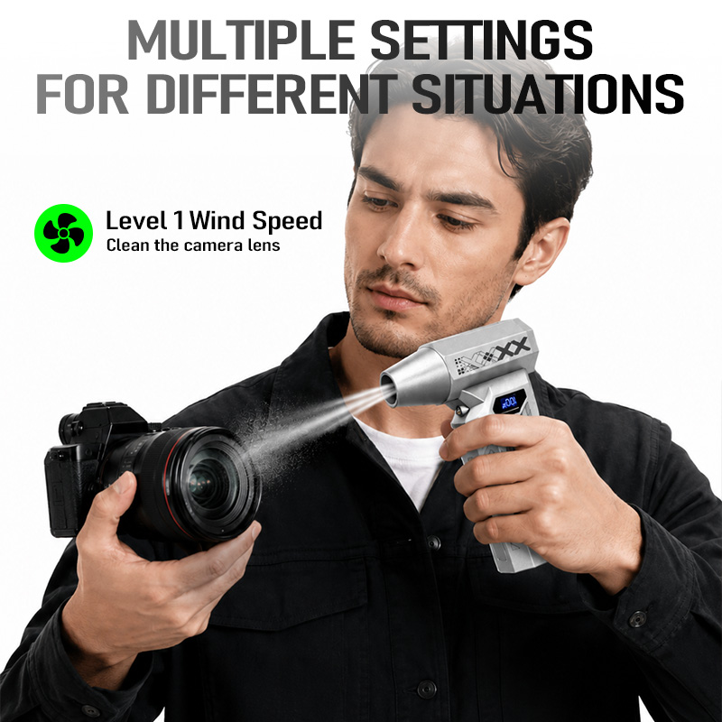 Rechargeable Turbo Fan Portabl - Electronics Home Gadgets recension och pris