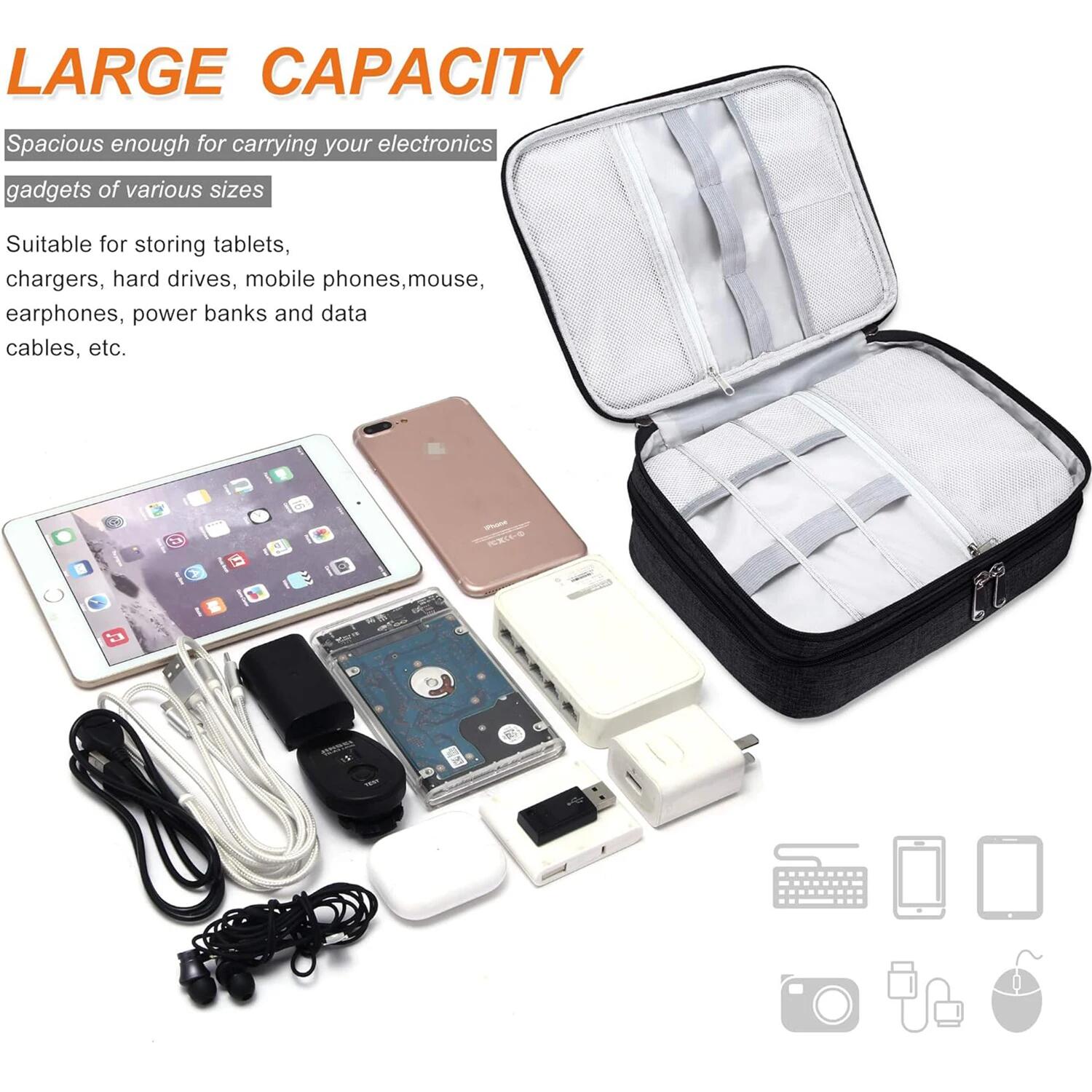 Portable Digital Storage Bag U - Electronics And Gadgets With A recension och pris