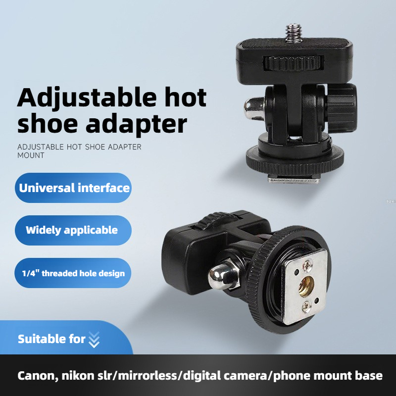 Universal Hot Shoe Mount Adapt - Auto Tracking Tripod recension och pris