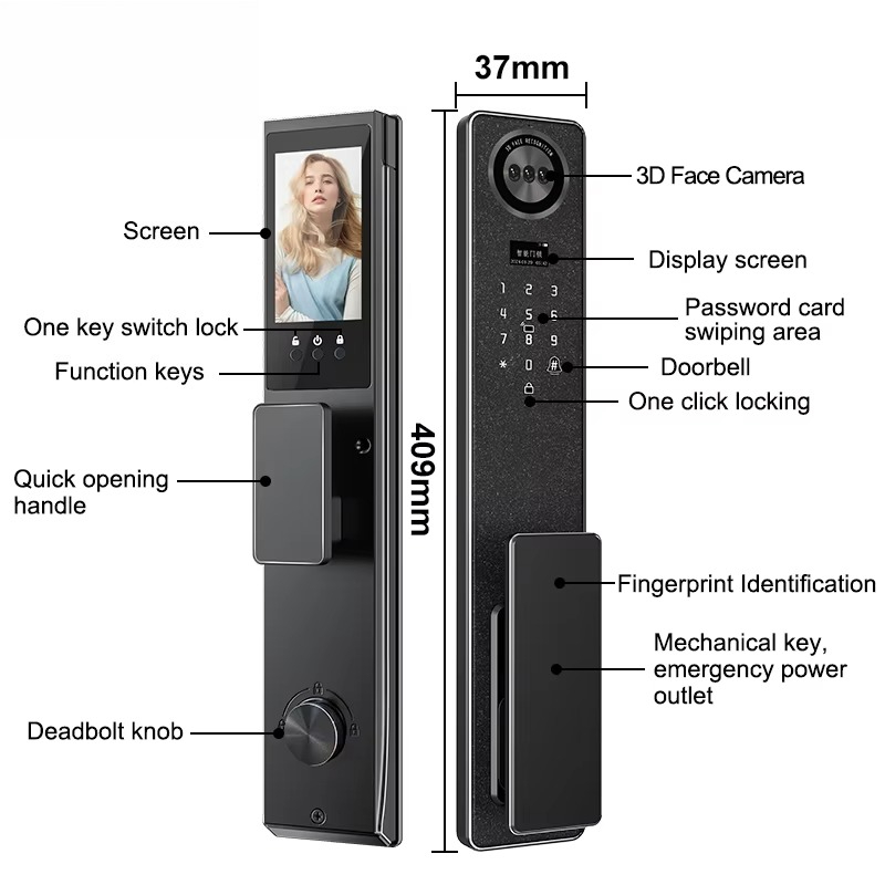 Tuya WiFi Smart Door Lock, Hom - Electronics & Gadgets Icon recension och pris