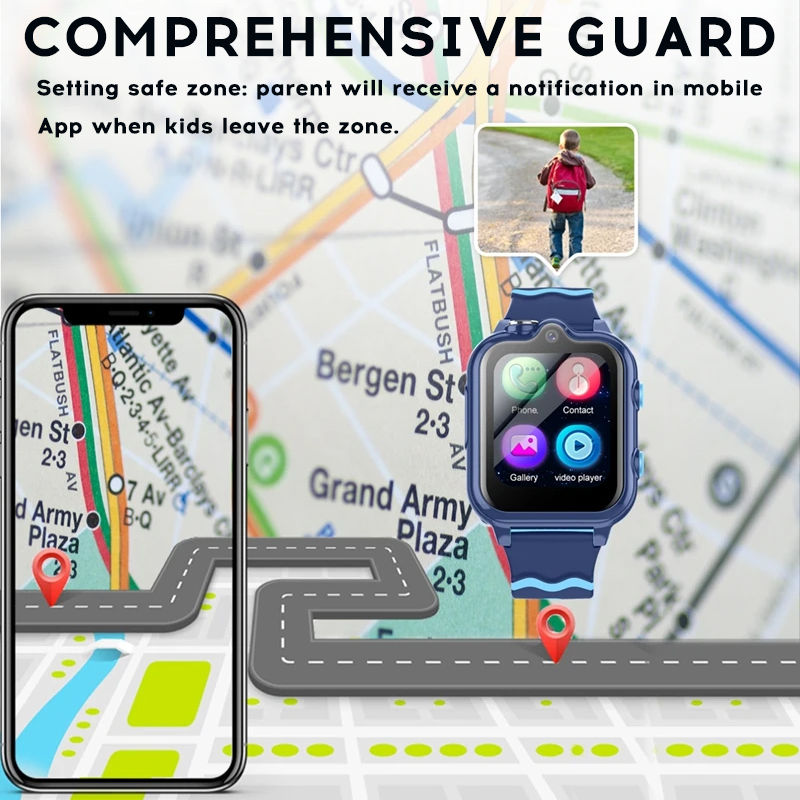 Yoateo Smart Watch Kids 4G KT1 - Smart Watch Kids recension och pris