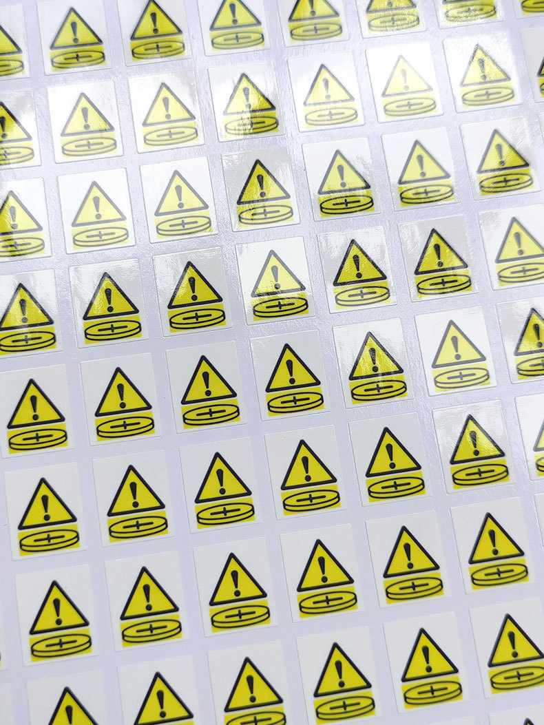 Square PVC Safety Warning Deca - Electronics And Gadgets With A recension och pris