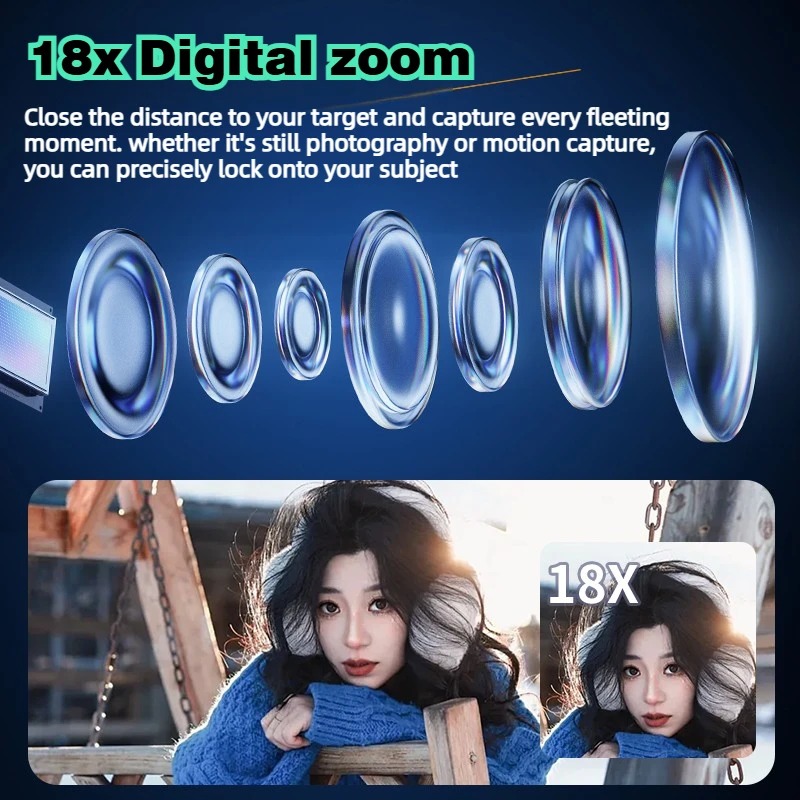 WD300 8K Digital Camera 88MP v - Electronics Home Gadgets recension och pris