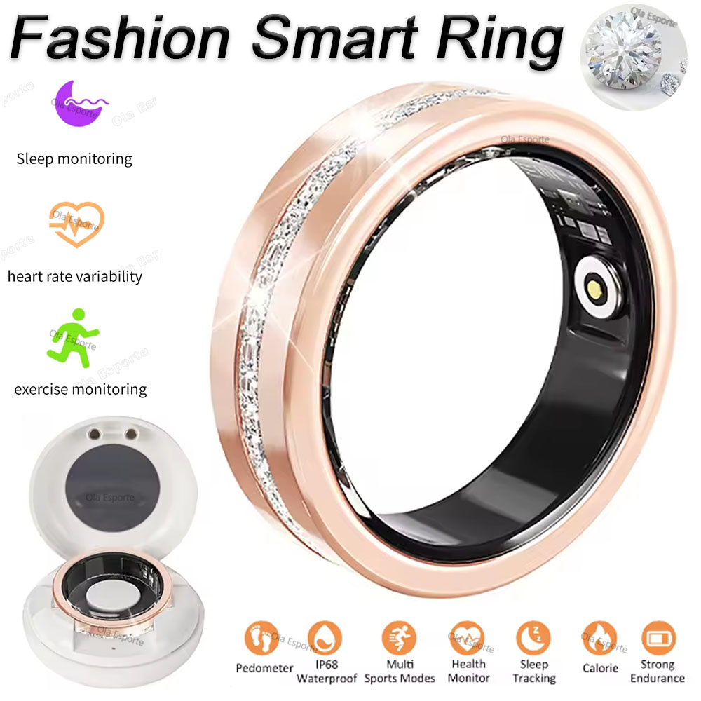2025 New Smart Ring Lady Heart - Smart Ring Health recension och pris