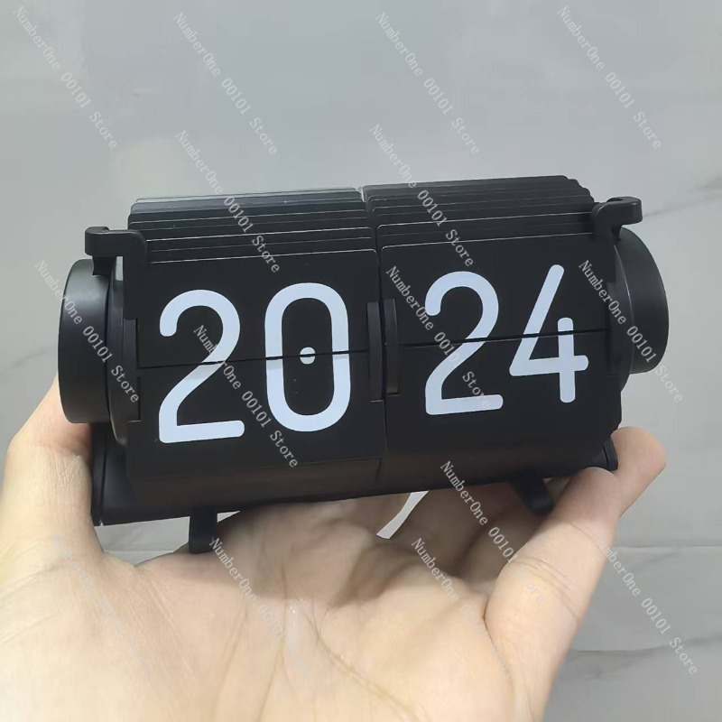 Automatic Page-Turning Clock,  - Electronics Home Gadgets recension och pris