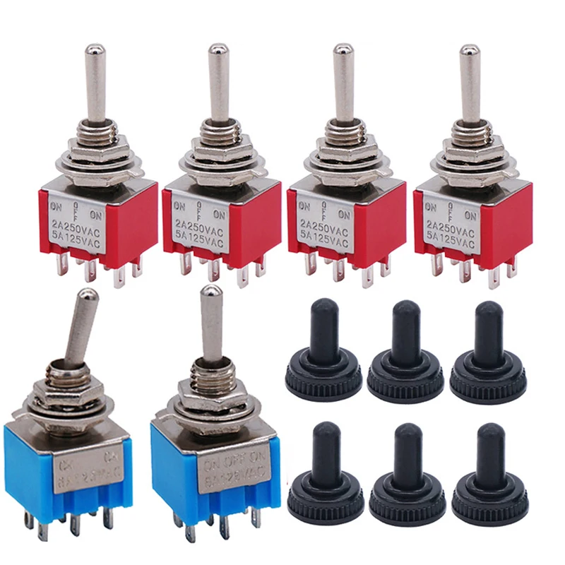 2Pcs ON OFF ON Switches Miniat - Electronics And Gadgets With A recension och pris