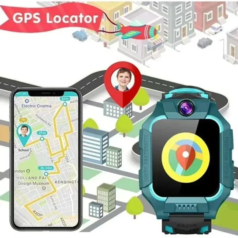 Lenovo 5G Kids Smart Watch Gif - Smart Watch Kids recension och pris