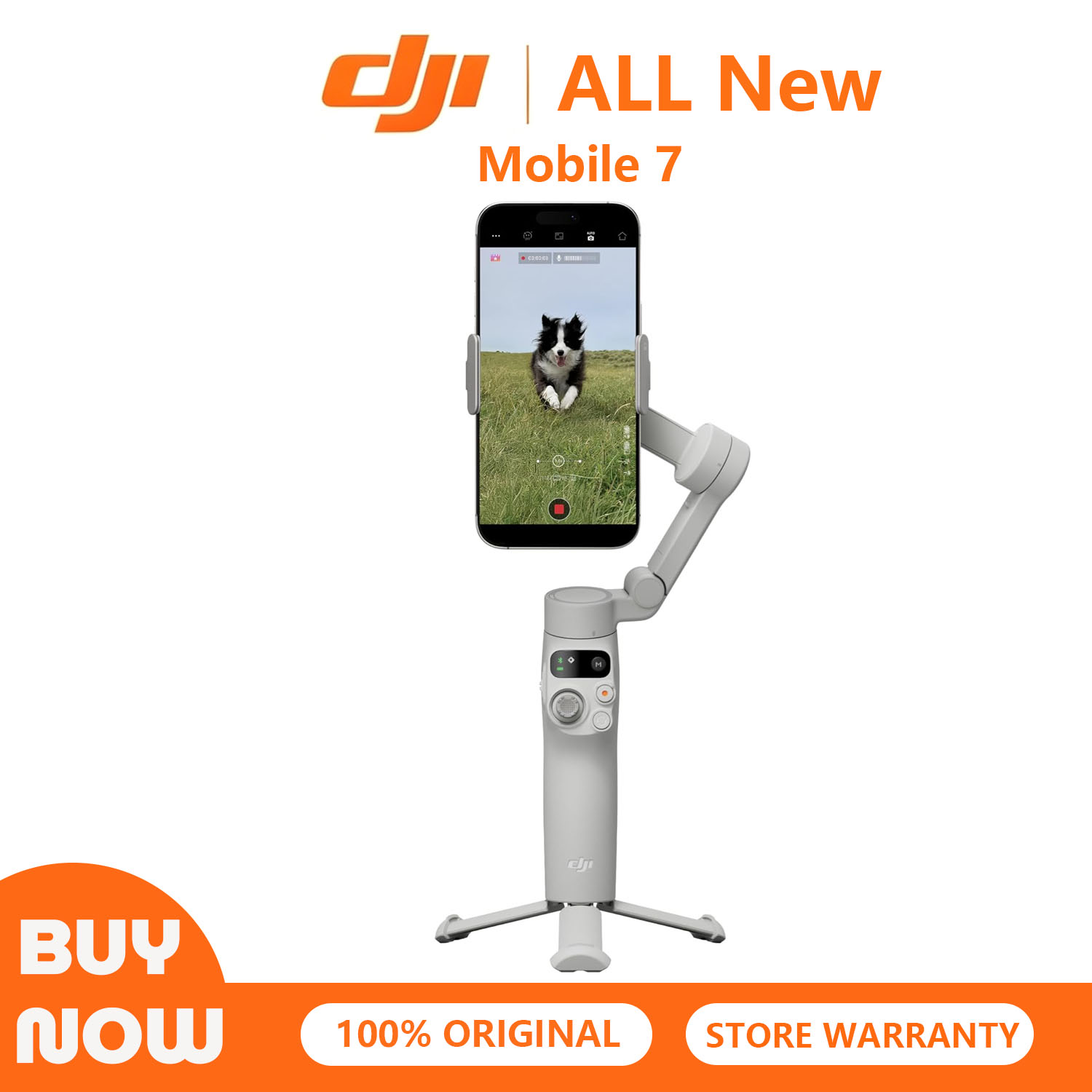 DJI Osmo Mobile 7 Gimbal Stabi - Auto Tracking Tripod recension och pris