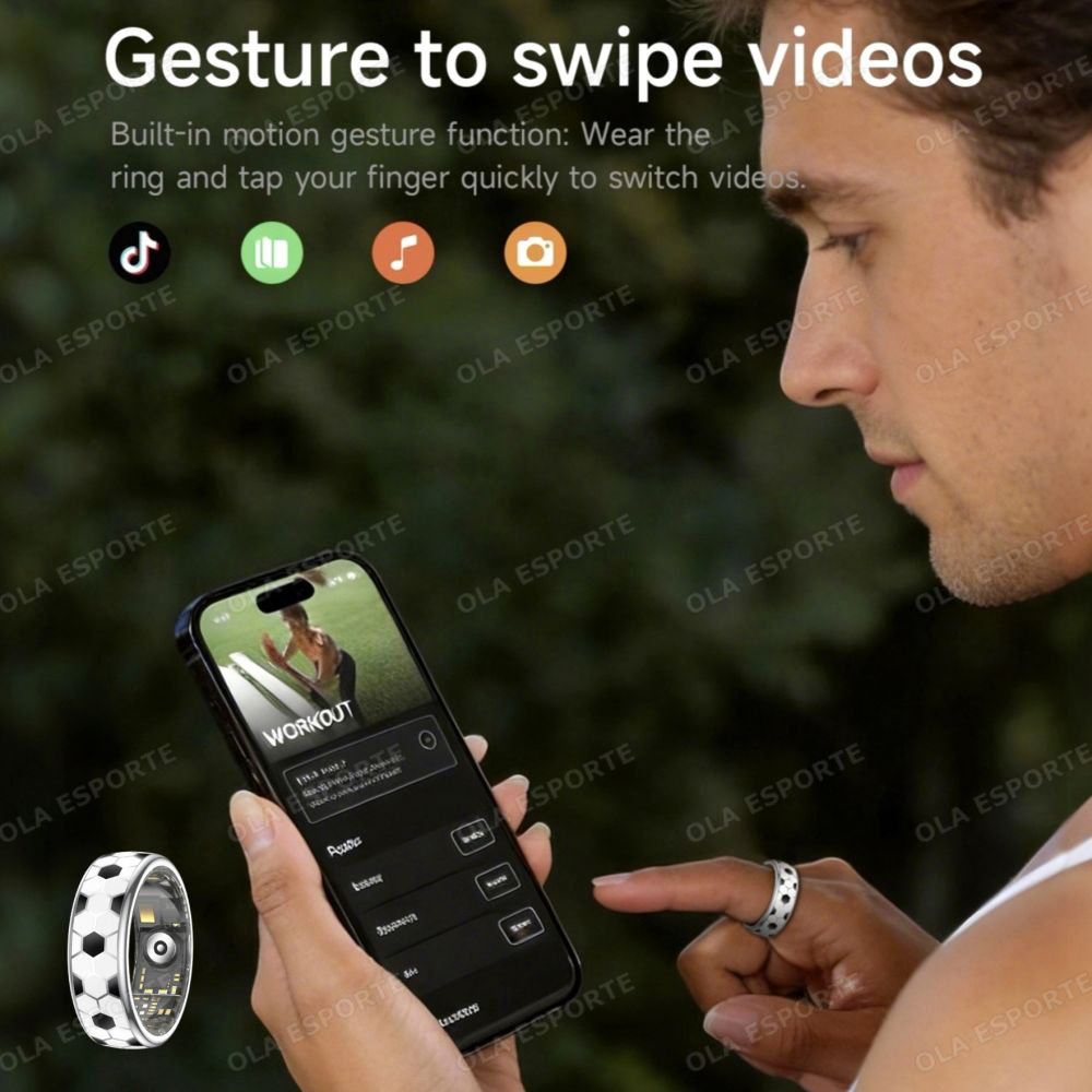 NEW Vibration Alerts Smart Rin - Smart Ring Health recension och pris