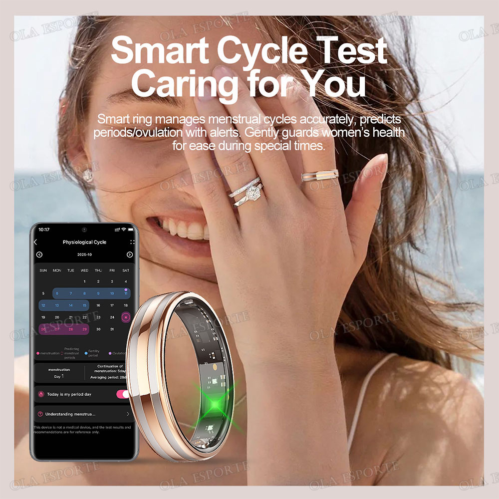 New 6.3mm Thin Smart Ring Heal - Smart Ring Health recension och pris