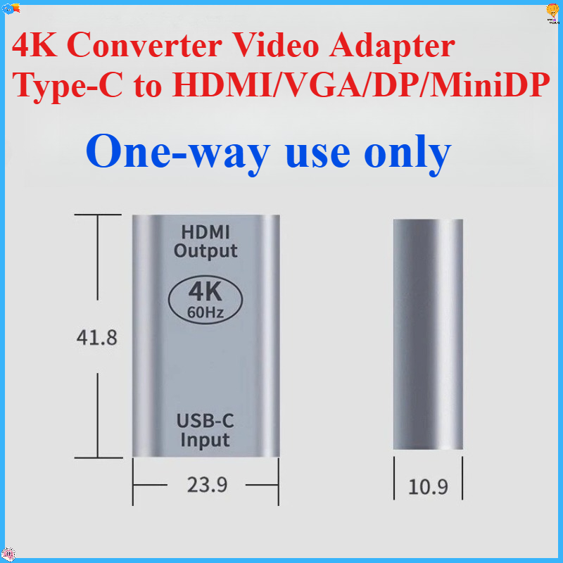 4K Converter Video Adapter Typ - Electronics And Gadgets With C recension och pris