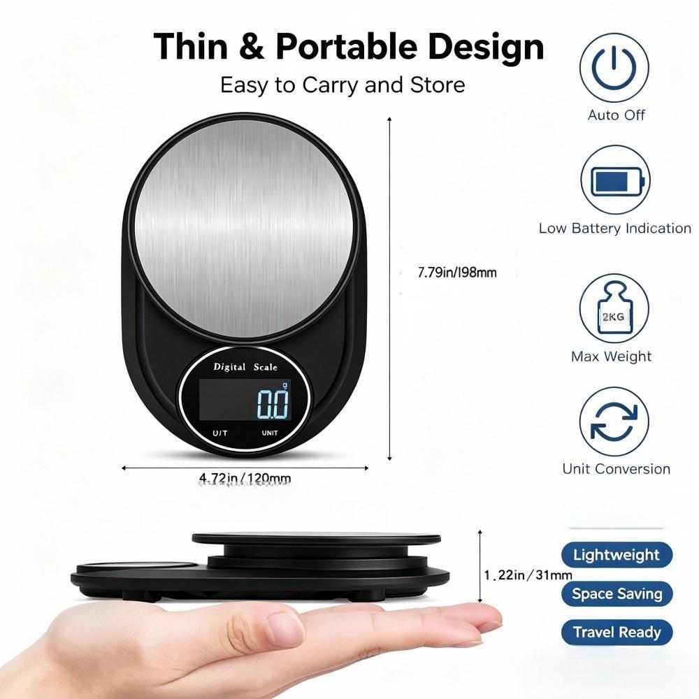 2KG 0.1g Mini Portable Digital - Electronics & Gadgets Icon recension och pris