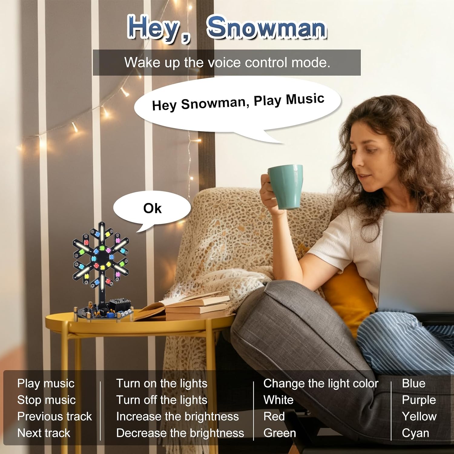 Voice Control Spectrum Light S - Electronics Home Gadgets recension och pris