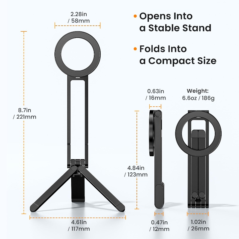 Pocket Magnetic Phone Holder M - Auto Tracking Tripod recension och pris