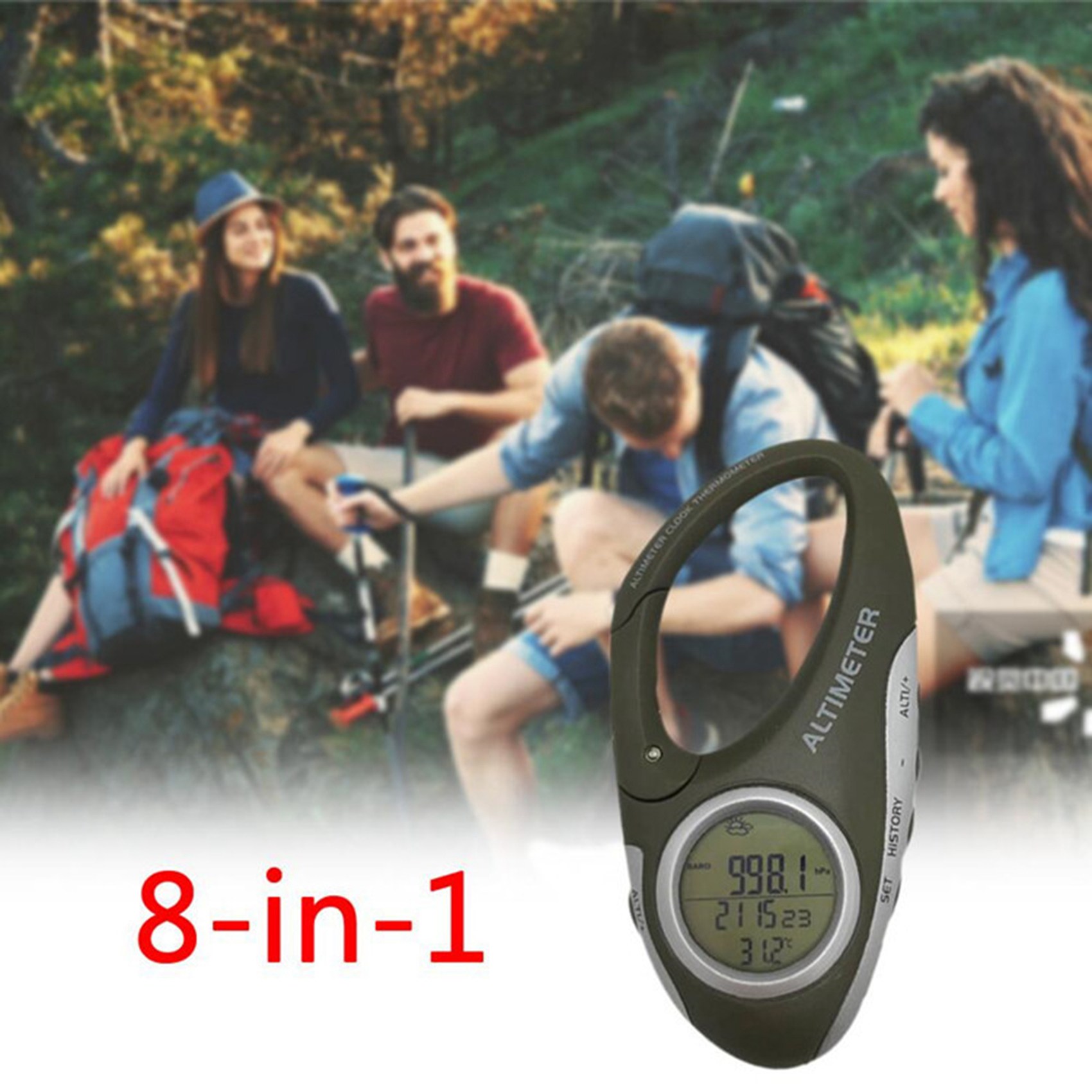 Electronic Altimeter Carabiner - Electronics And Gadgets With A recension och pris