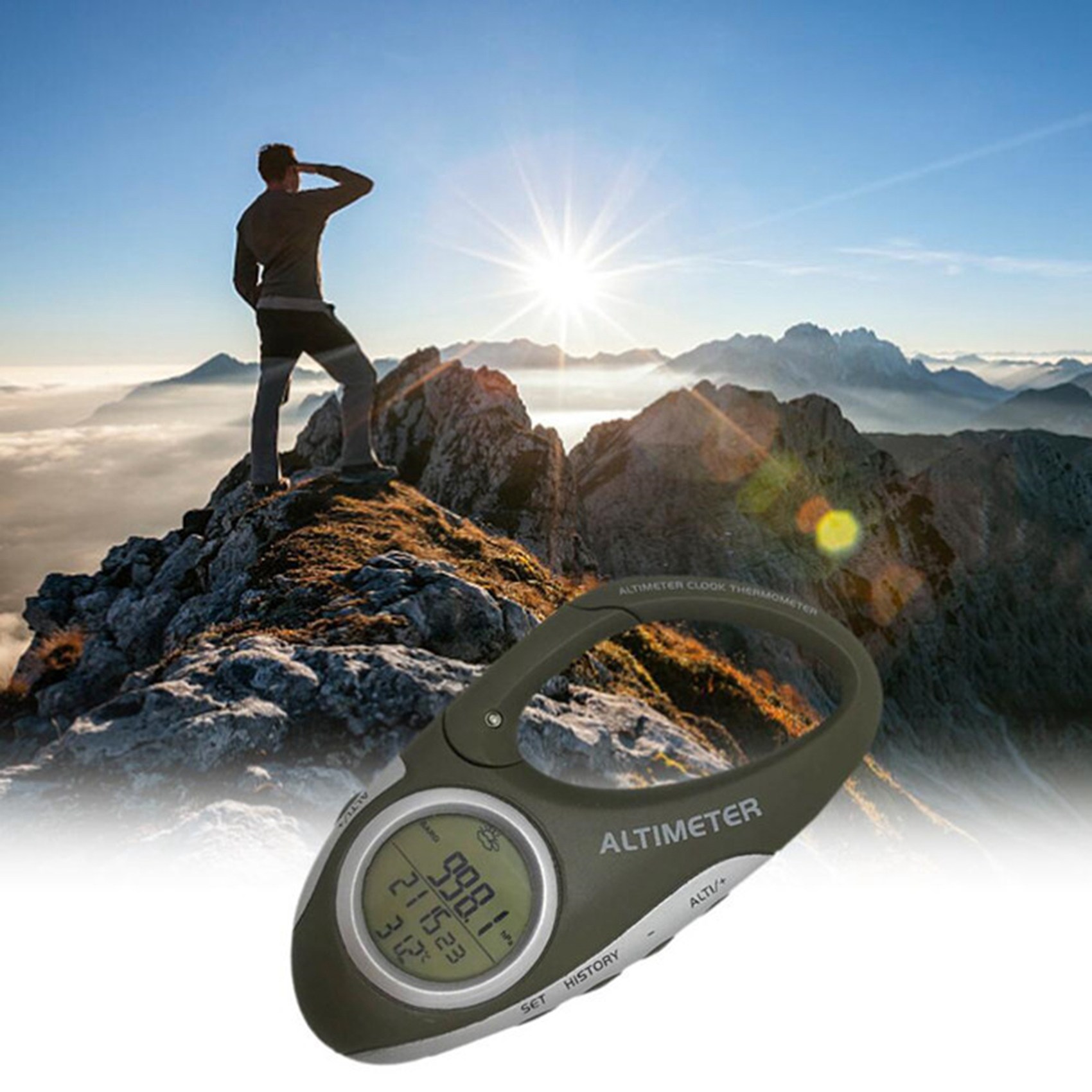 Electronic Altimeter Carabiner - Electronics And Gadgets With A recension och pris
