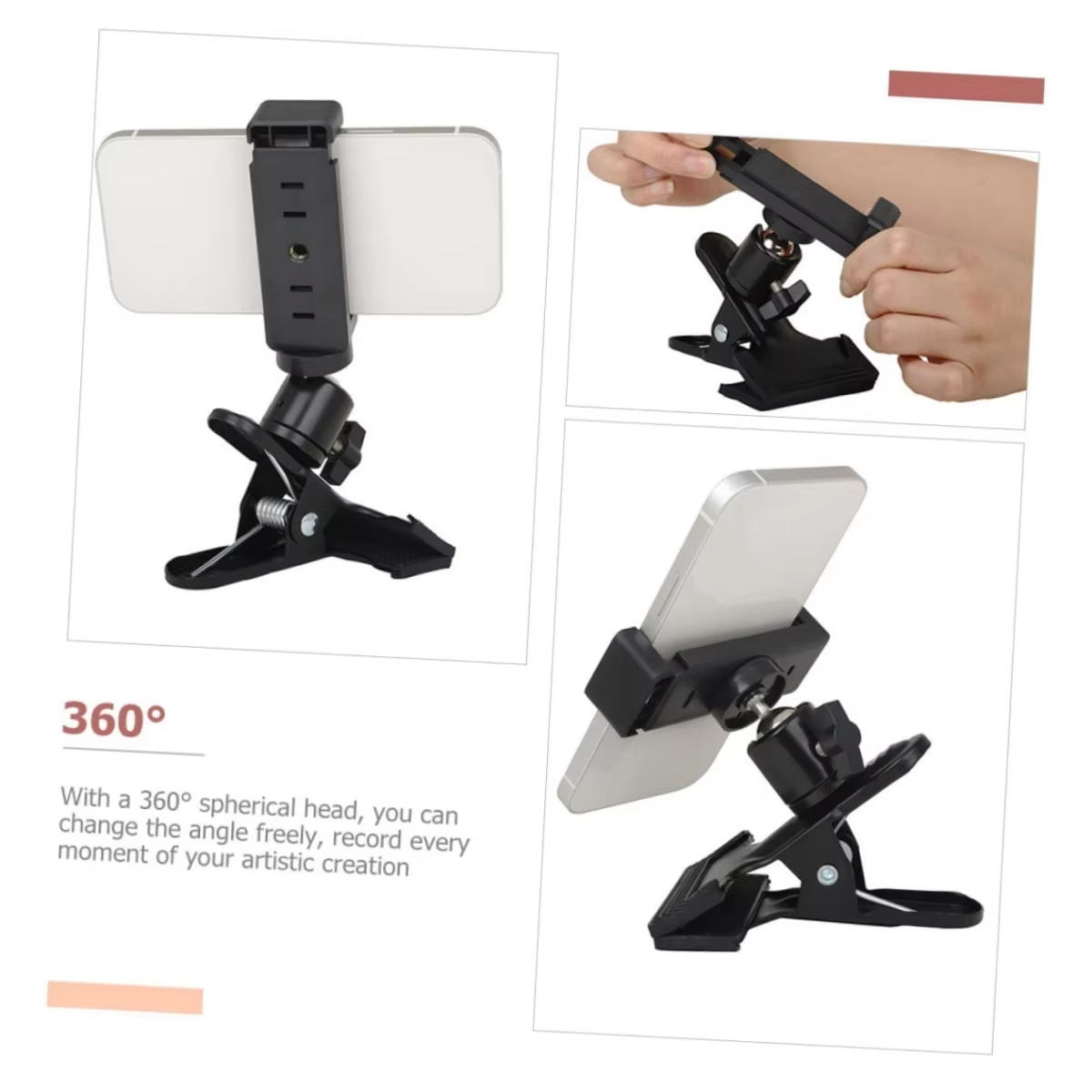 Miwayer Guitar Head Clip Mobil - Auto Tracking Tripod recension och pris