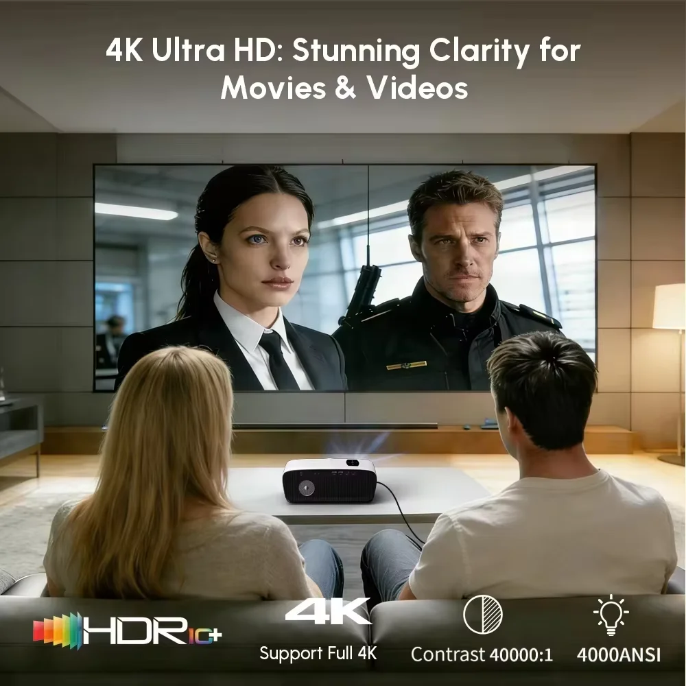 NewA9S 4k Projector Auto Focus - Electronics Home Gadgets recension och pris