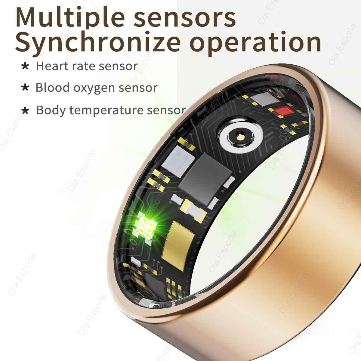 Titanium Alloy Smart Ring, Hea - Smart Ring Health recension och pris
